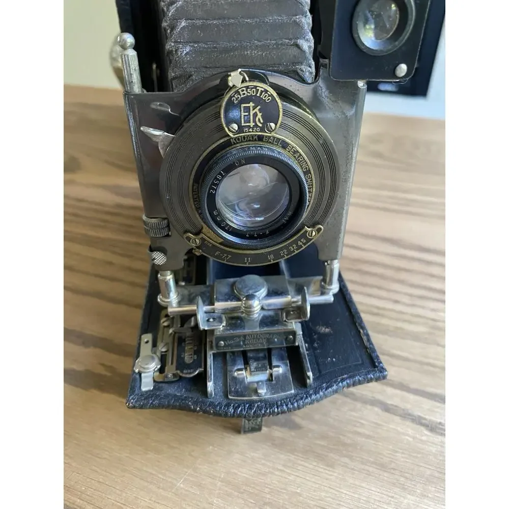Antique 1913 Kodak No. 3A Large Folding Camera Large Ball Bearing Shutter